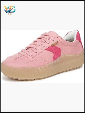 Lace Up Platform Sneakers - Lightweight Cushioned Walking Shoes